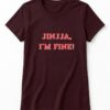 Jinjja, I'm Fine! Women's Classic Cotton T-Shirt | Korean Aesthetic Graphic Tee