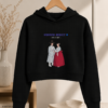 Certified K-Drama Addict Women's Cropped Hoodie