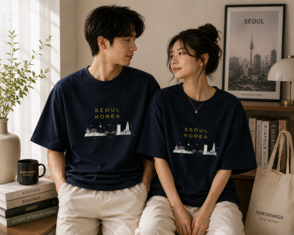 Seoul Korea Unisex Oversized T-Shirt