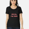 Jinjja, I'm Fine! Women's Classic Cotton T-Shirt | Korean Aesthetic Graphic Tee